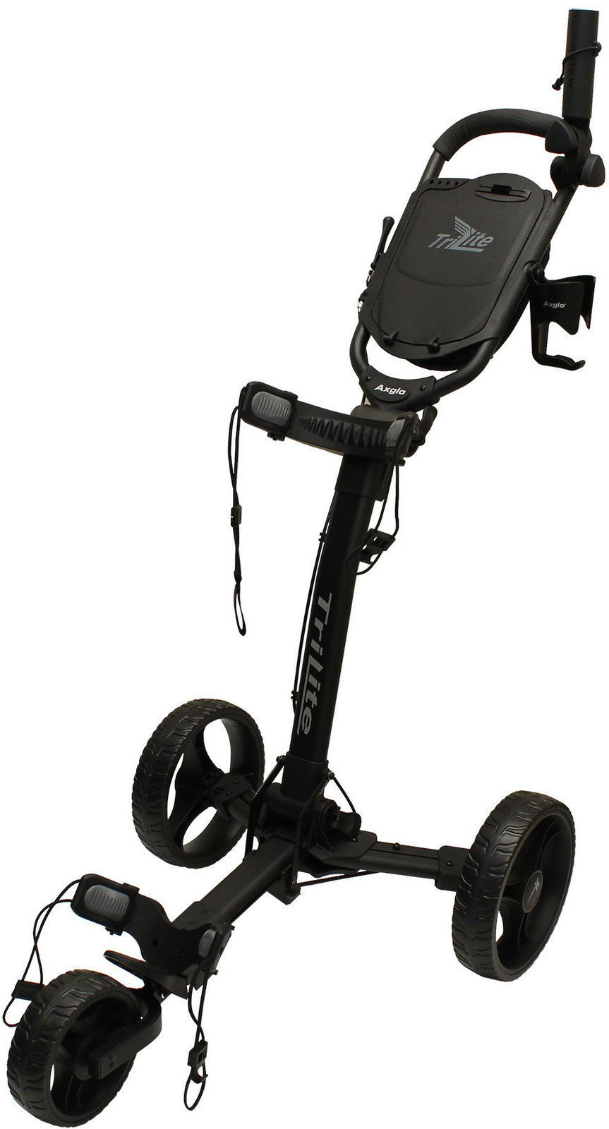 Axglo TriLite Black/Black Golf Trolley Axglo