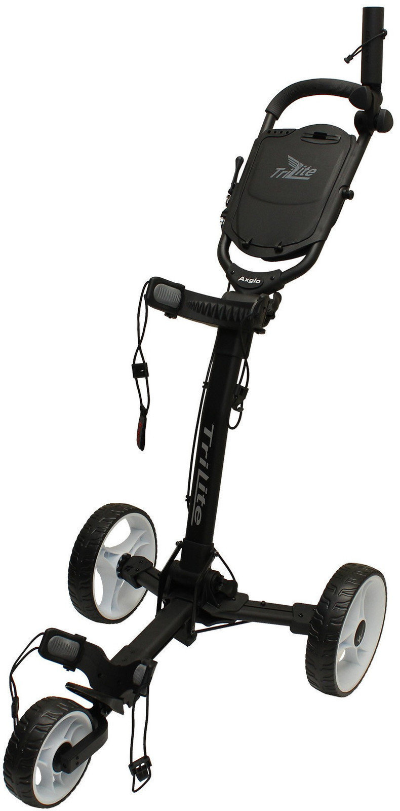 Axglo TriLite Black/White Golf Trolley Axglo