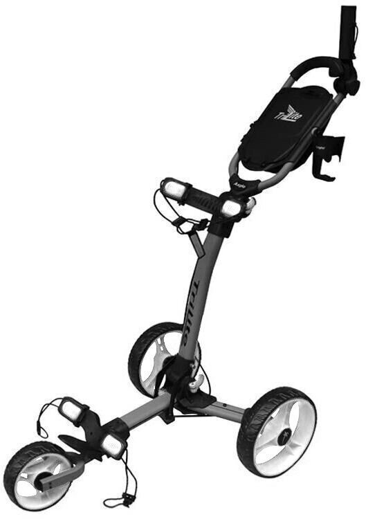 Axglo TriLite Grey/White Golf Trolley Axglo