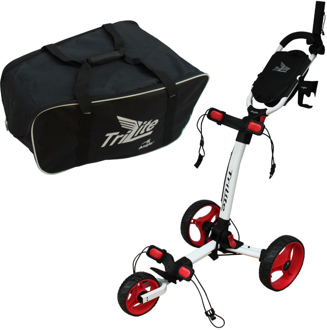 Axglo TriLite Trolley White/Red SET Axglo