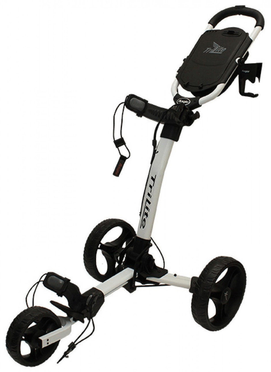 Axglo TriLite White/Black Golf Trolley Axglo