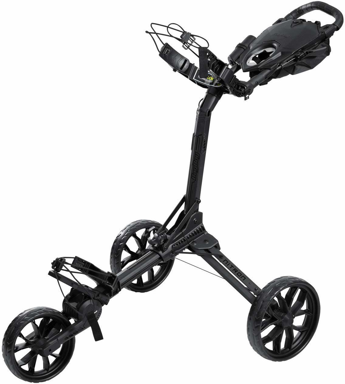 BagBoy Nitron Black/Black Golf Trolley BagBoy