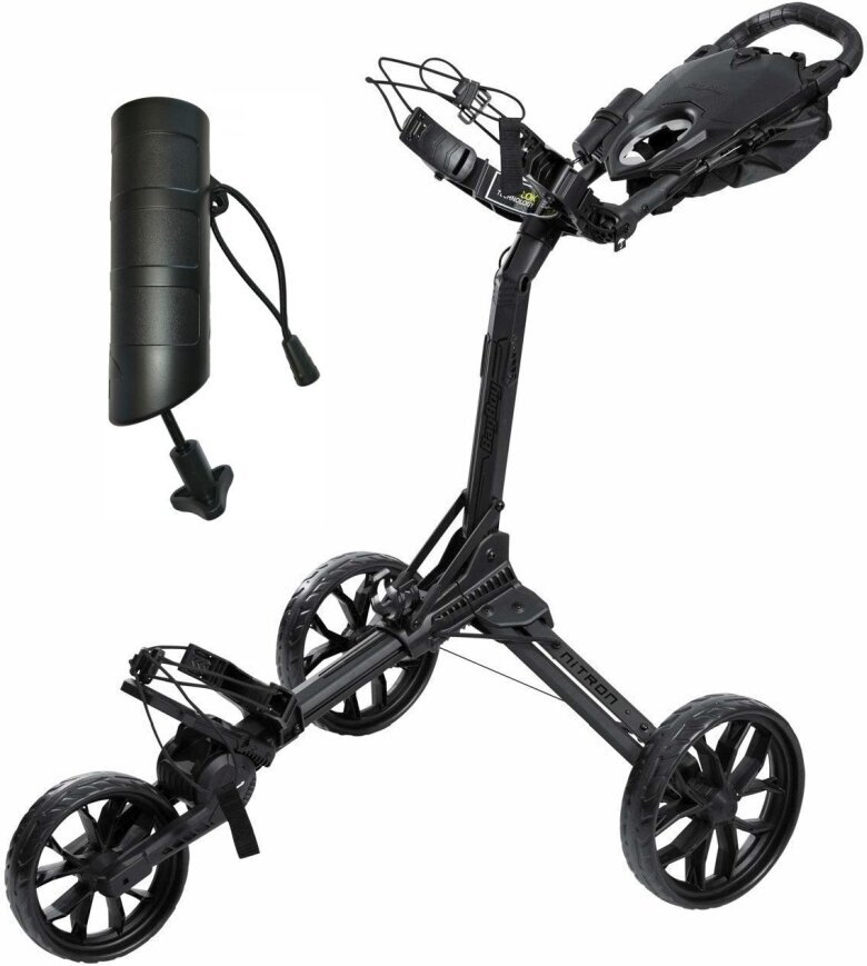 BagBoy Nitron Black/Black Golf Trolley SET BagBoy