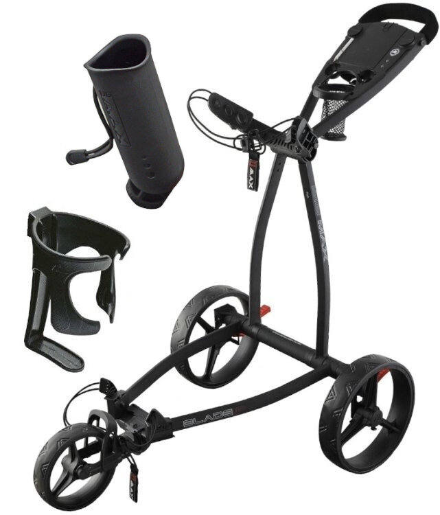 Big Max Blade IP Phantom/Black Golf Trolley Deluxe SET Big Max