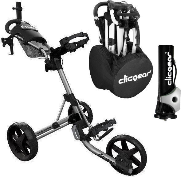 Clicgear Model 4.0 Matt Silver Deluxe SET Clicgear