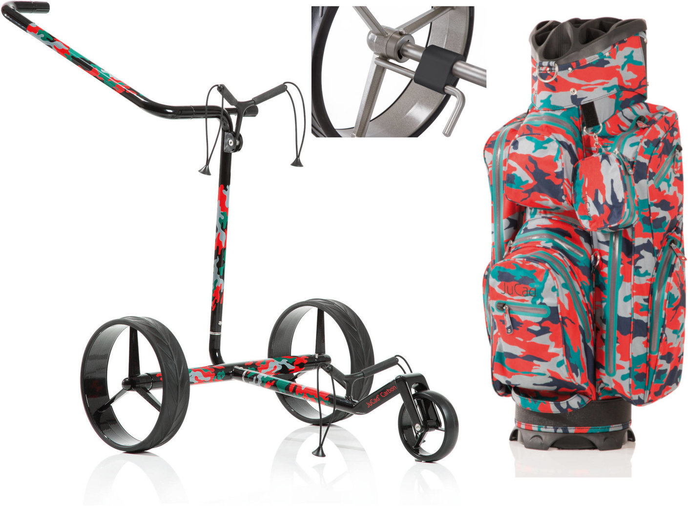 Jucad Carbon 3-Wheel Camouflage Deluxe SET Jucad