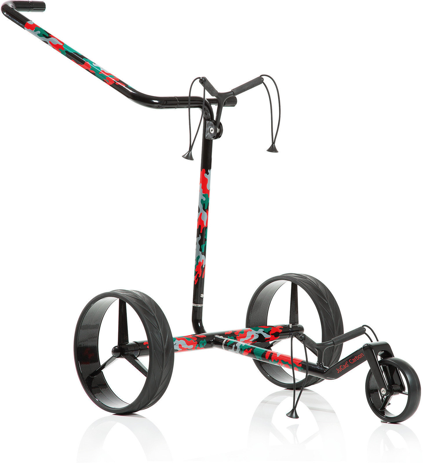 Jucad Carbon 3-Wheel Camouflage Golf Trolley Jucad