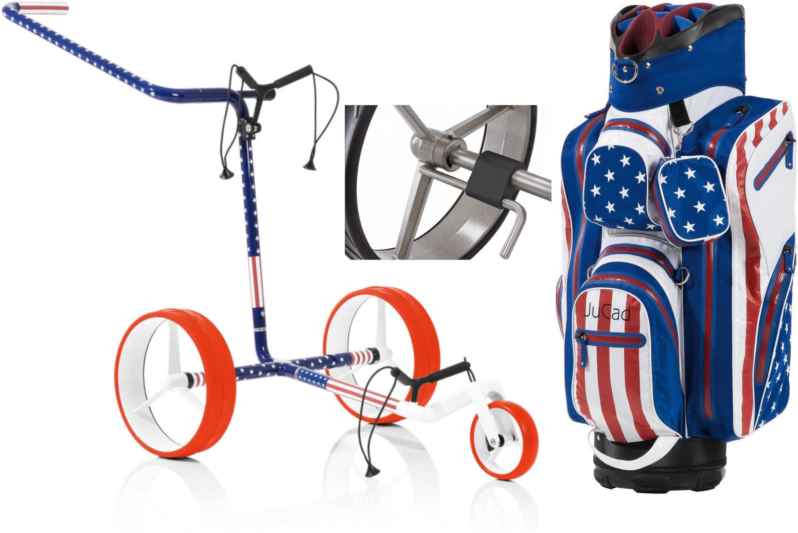 Jucad Carbon 3-Wheel USA Deluxe SET Jucad