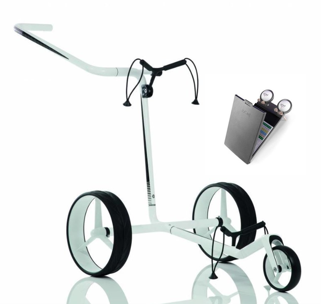 Jucad Carbon 3-Wheel White/Black SET Jucad