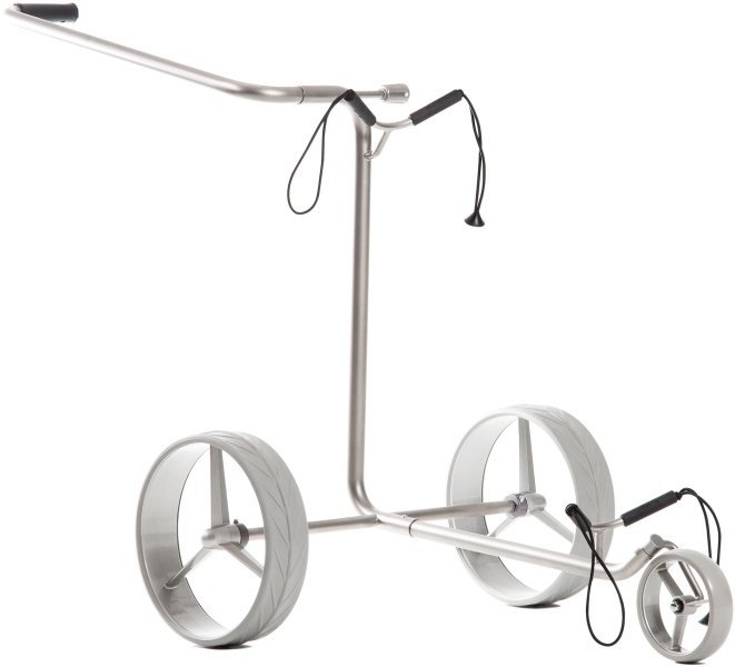 Justar Silver 3-Wheel Golf Trolley Justar