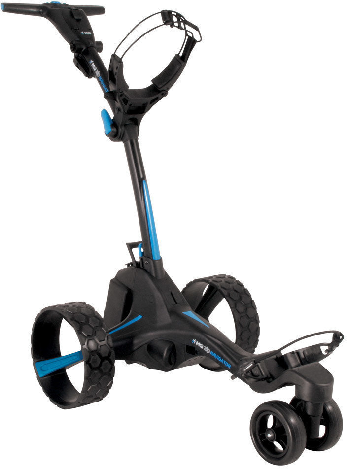 MGI Zip Navigator Black Electric Golf Trolley MGI