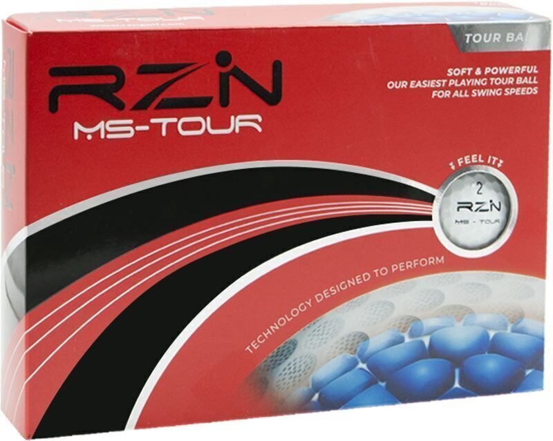 RZN MS Tour Golf Balls White RZN