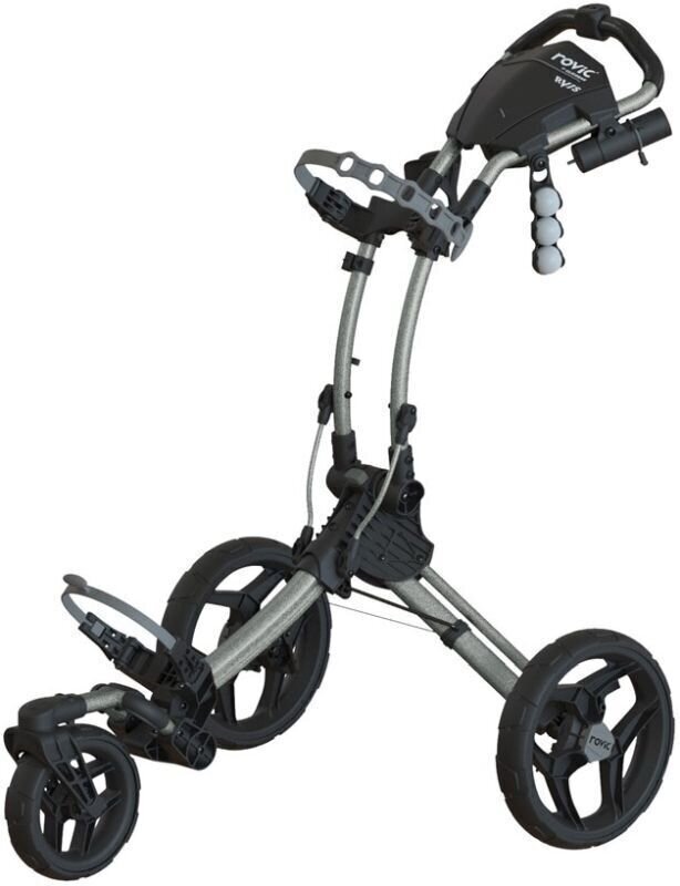 Rovic RV1S Silver/Black Golf Trolley Rovic