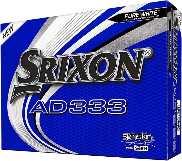Srixon AD333 2020 12 White Balls Srixon