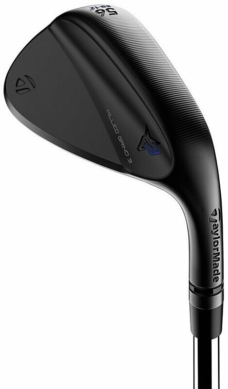 TaylorMade Milled Grind 3 Black Wedge Steel Left Hand 54-11 SB TaylorMade