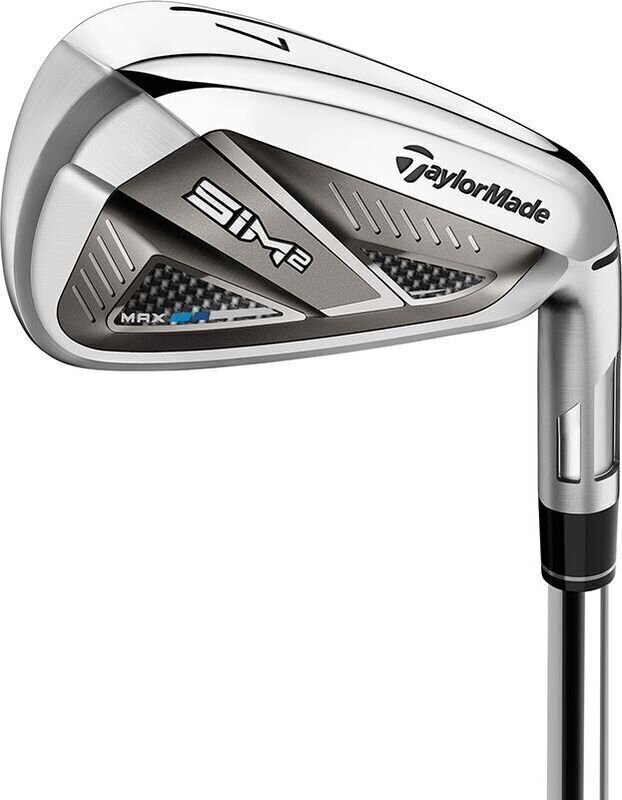 TaylorMade SIM2 Max Irons 6-PWSW Right Hand Lady TaylorMade