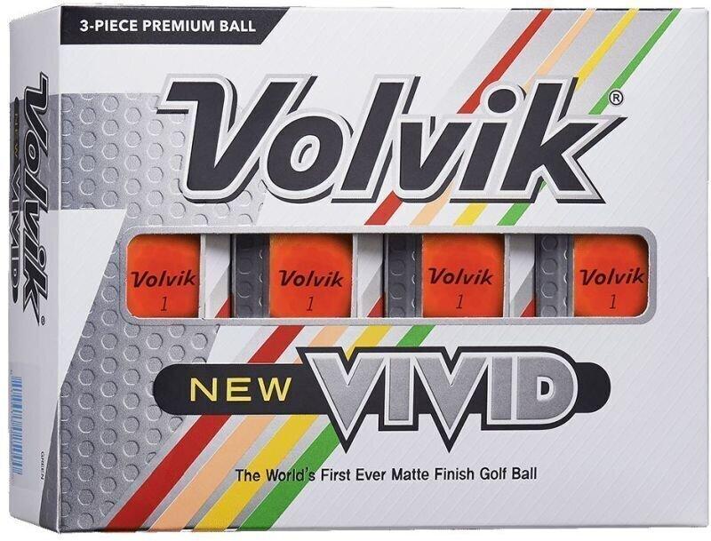 Volvik Vivid 2020 Golf Balls Orange Volvik