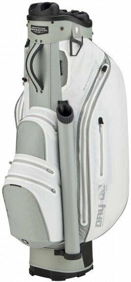Bennington Dry QO 9 Water Resistant White/Silver Cart Bag Bennington
