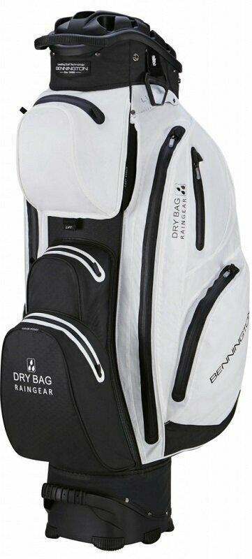 Bennington QO 14 Water Resistant White/Black Cart Bag Bennington