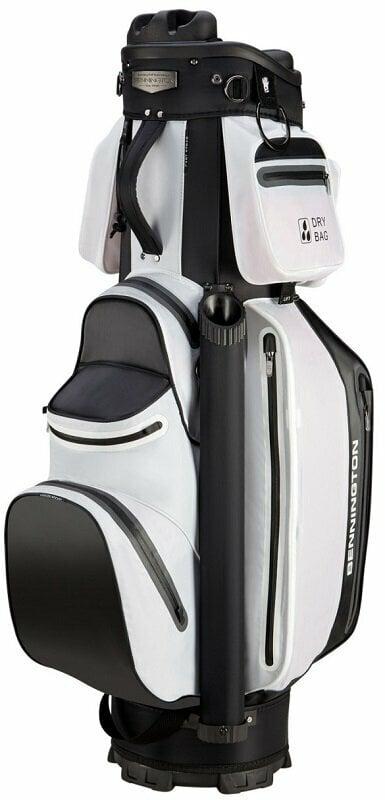 Bennington SEL QO 9 Select 360° Water Resistant White/Black Cart Bag Bennington