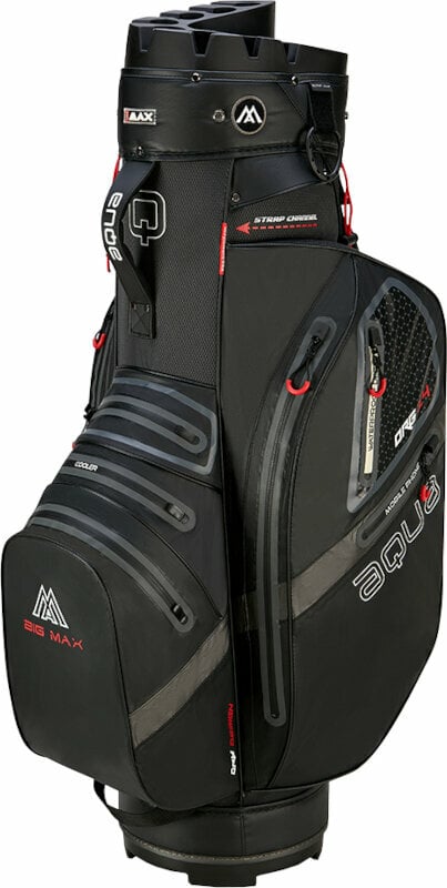 Big Max Aqua Silencio 4 Organizer Black Cart Bag Big Max