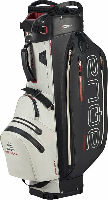 Big Max Aqua Sport 360 Off White/Black/Merlot Cart Bag Big Max