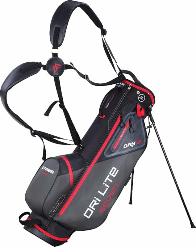 Big Max Dri Lite Seven G Black/Red Stand Bag Big Max