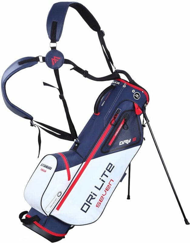 Big Max Dri Lite Seven G White/Navy/Red Stand Bag Big Max