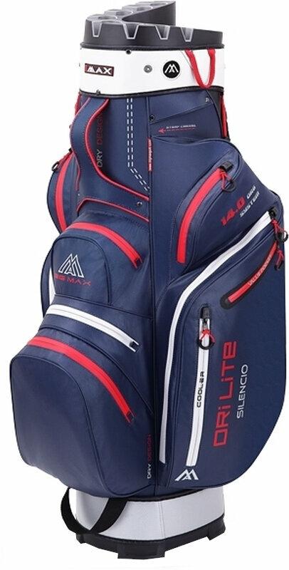 Big Max Dri Lite Silencio 2 Navy/Silver/Red Cart Bag Big Max