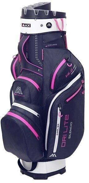 Big Max Dri Lite Silencio 2 Steel Blue/Silver/Fuchsia Cart Bag Big Max