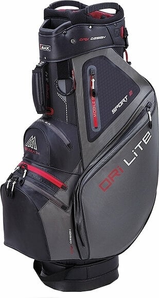 Big Max Dri Lite Sport 2 Black/Charcoal Cart Bag Big Max