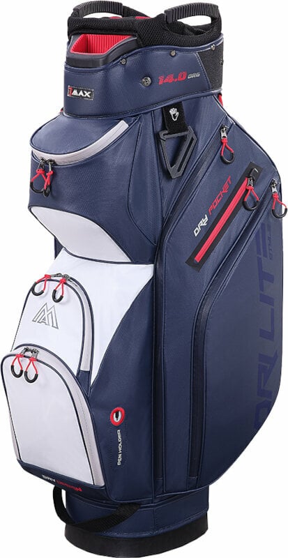 Big Max Dri Lite Style Navy/White/Red Cart Bag Big Max