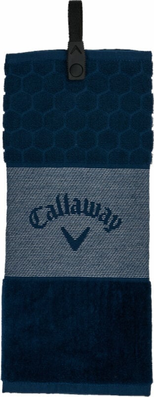 Callaway Trifold Towel Navy Blue 2023 Callaway