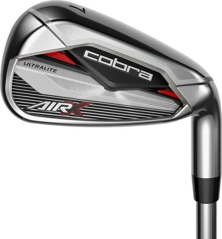 Cobra Golf Air-X Iron Set Silver 5PWSW Left Hand Graphite Regular Cobra Golf