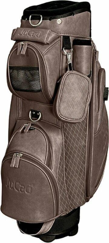 Jucad Style Dark Brown/Leather Optic Cart Bag Jucad