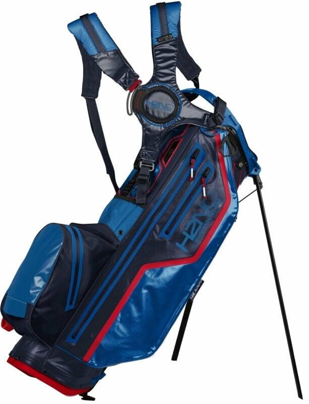 Sun Mountain H2NO 14-Way Stand Bag Navy/Bigsky/Red Stand Bag Sun Mountain