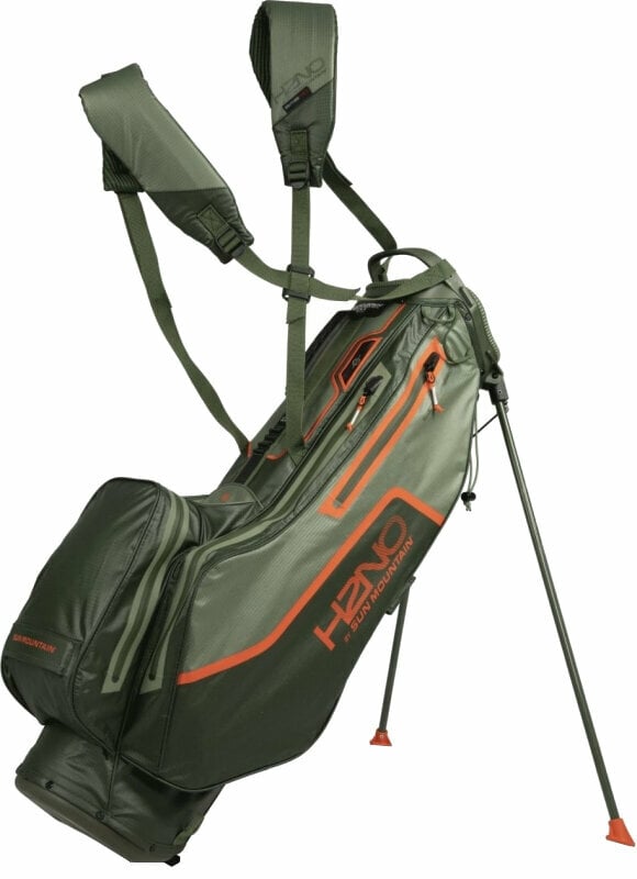 Sun Mountain H2NO Lite Speed Stand Bag Moss/Sage/Inferno Stand Bag Sun Mountain