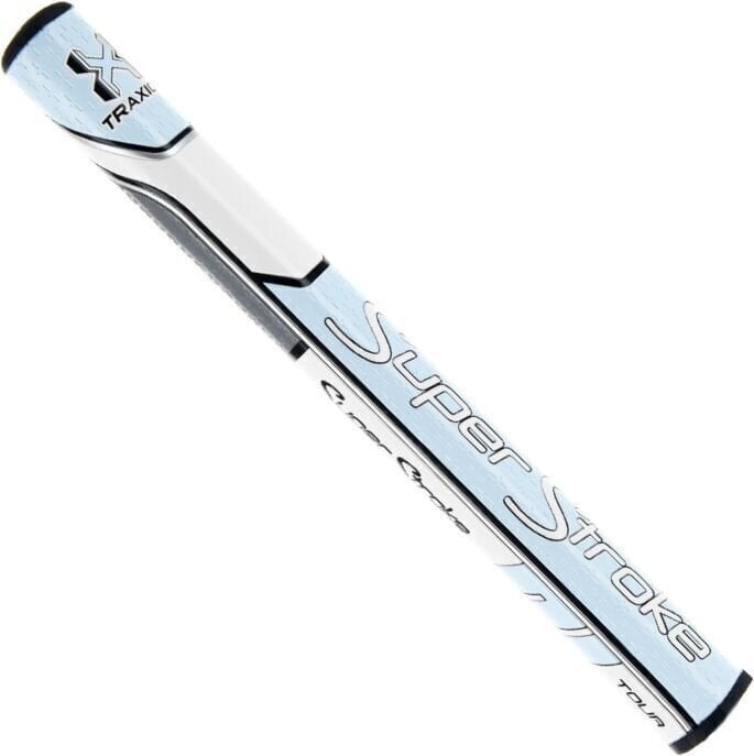 Superstroke Traxion Tour Series 1.0 Putter Grip Tiffany/Grey/White Superstroke