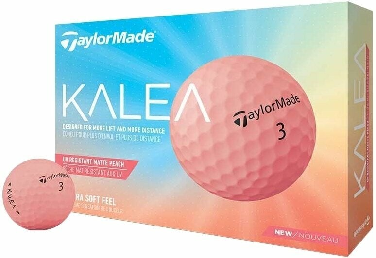 TaylorMade Kalea Golf Balls Peach 2022 TaylorMade
