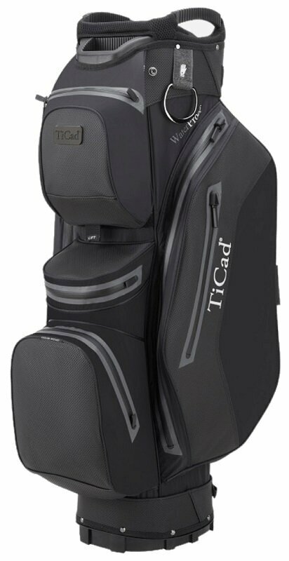 Ticad FO 14 Premium Water Resistant Black Cart Bag Ticad