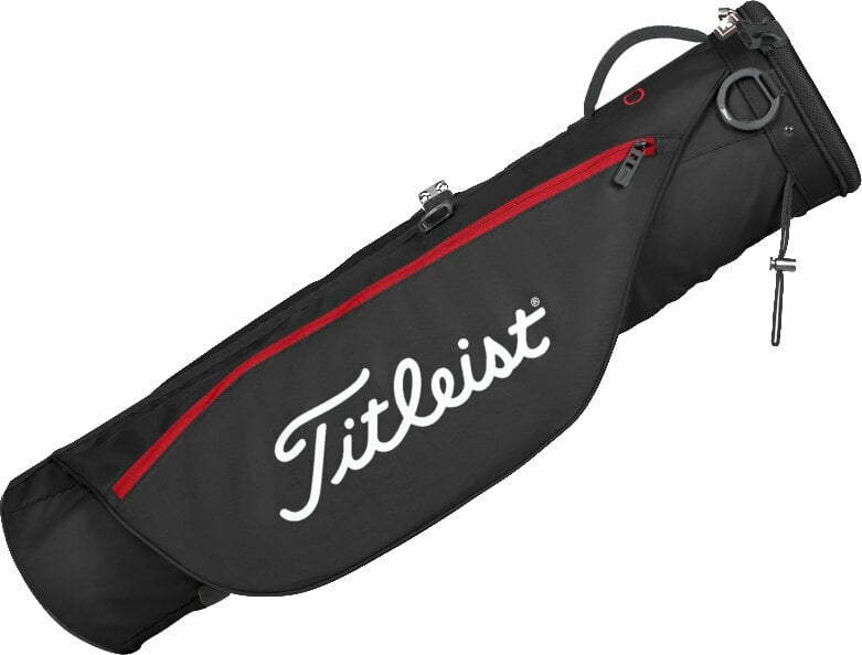 Titleist Carry Bag Black/Black/Red Stand Bag Titleist