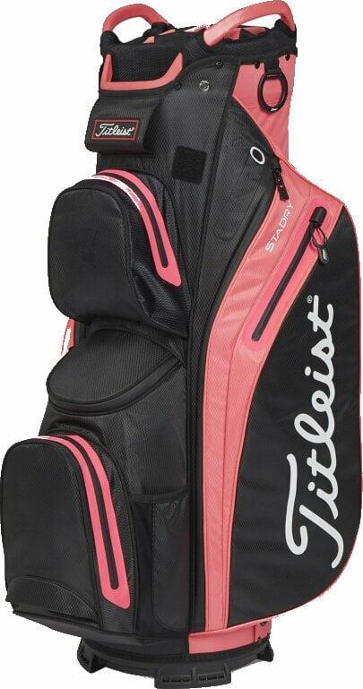 Titleist Cart 14 StaDry Black/Candy Cart Bag Titleist