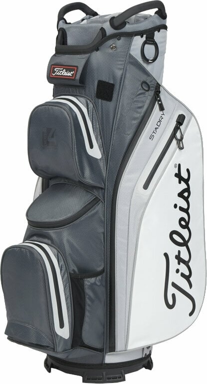 Titleist Cart 14 StaDry Charcoal/Grey/White Cart Bag Titleist