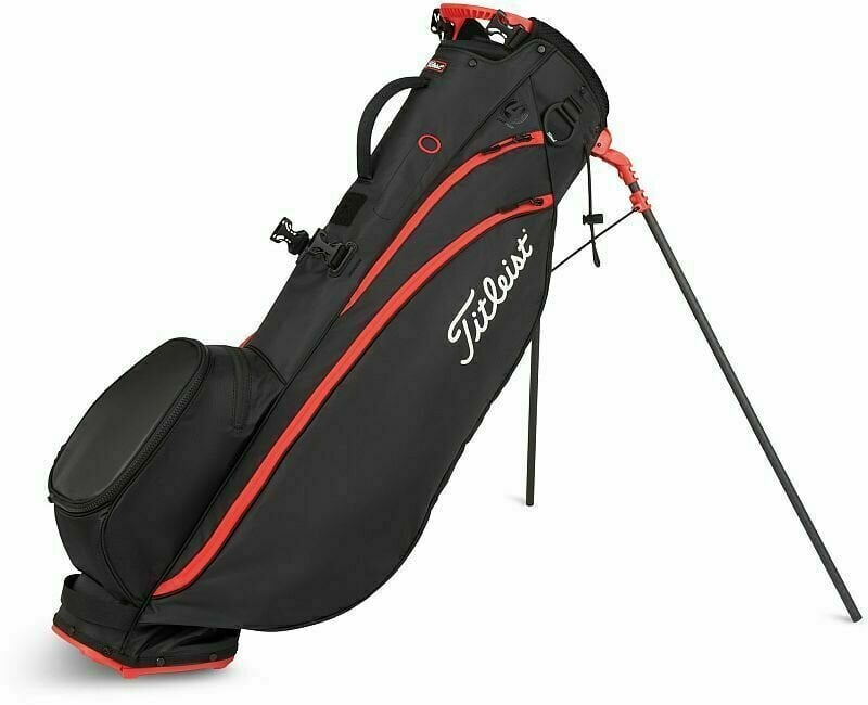 Titleist Players 4 Carbon S Black/Black/Red Stand Bag Titleist