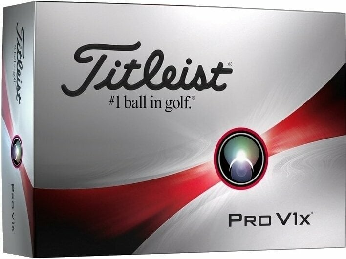Titleist Pro V1x 2023 White High Numbers Titleist