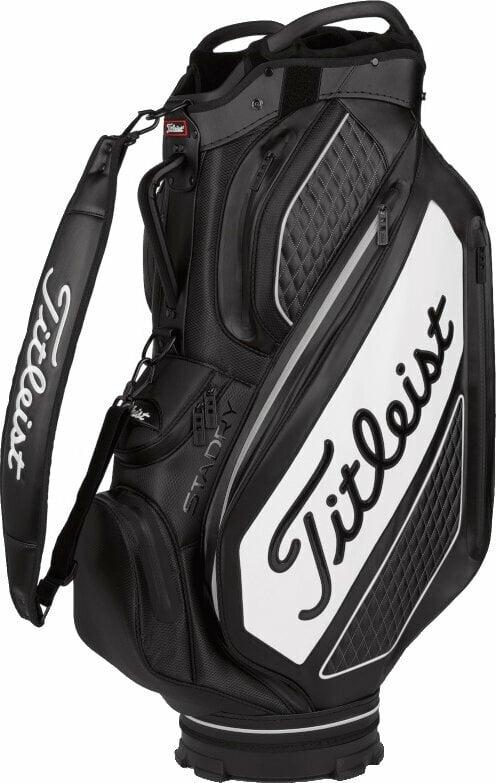 Titleist Tour Series Premium StaDry Cart Black/White Cart Bag Titleist