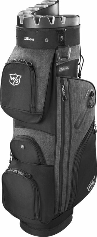 Wilson Staff I Lock III Cart Bag Black/Charcoal Cart Bag Wilson Staff