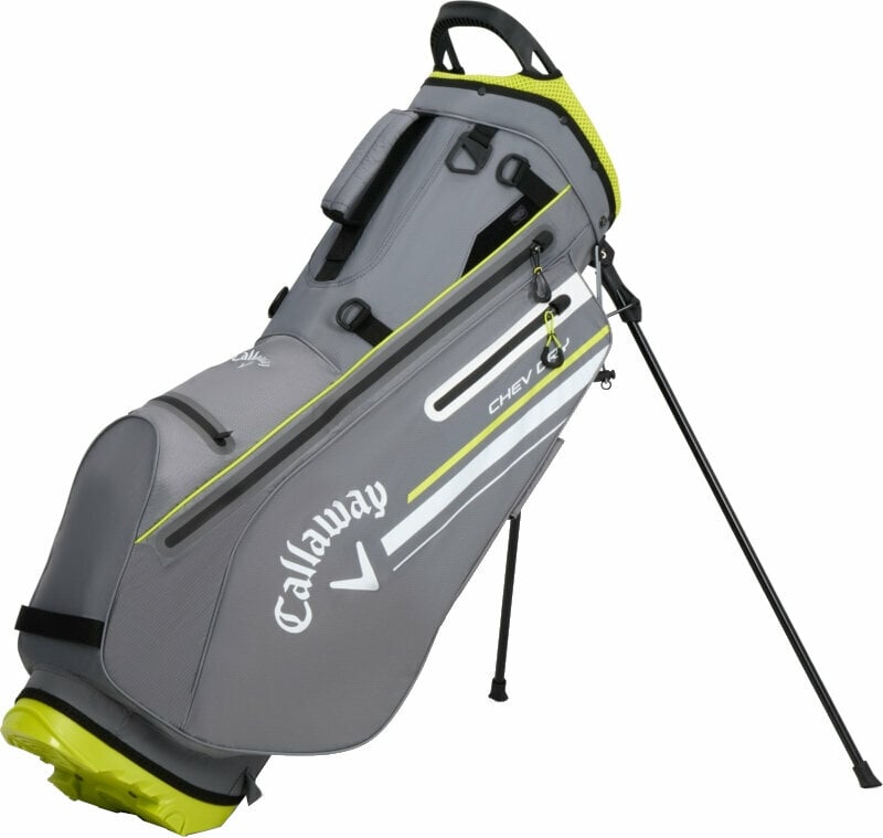 Callaway Chev Dry Charcoal/Flower Yellow Stand Bag Callaway