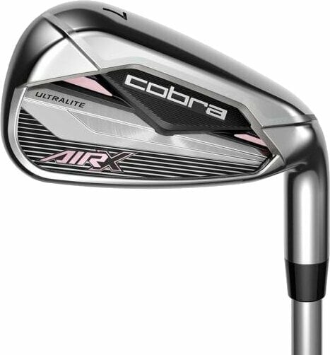 Cobra Golf Air-X Iron Set Silver/Black 6PWSW Right Hand Lady Cobra Golf