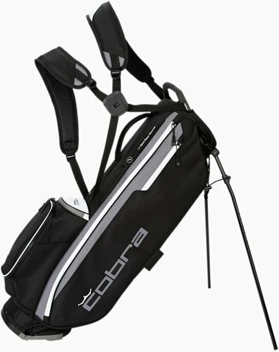 Cobra Golf Ultralight Pro Cresting Stand Bag Puma Black Stand Bag Cobra Golf